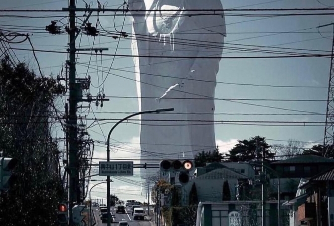 Fotografia dimineții - Sendai Daikannon, din Japonia, este a cincea cea mai înaltă statuie din lume, având 100 metri