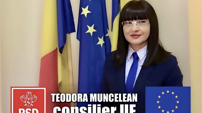 PSD Dej: Teodora Muncelean – Consilier UE