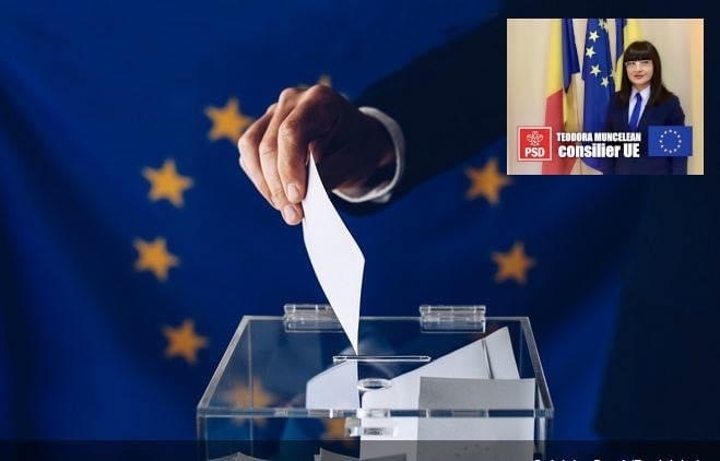 Teodora Muncelean – Consilier U.E.: ALEGERILE EUROPENE - o ocazie de a vă face auzită vocea!