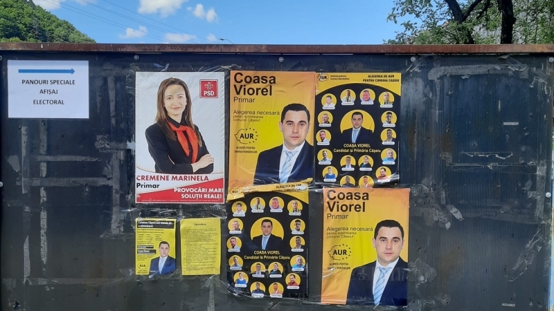 Candidatul AUR, pentru comuna Cășeiu INDISCIPLINAT ELECTORAL! 