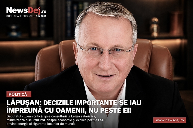 Remus Lăpușan - „Nu închidem România ca să bifăm reforme pe hârtie!”
