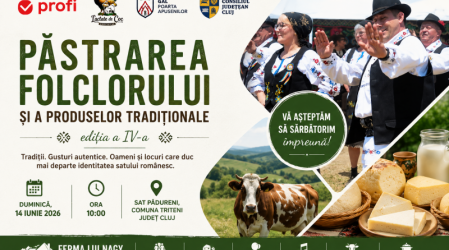 Tradițiile satului românesc prind din nou viață la Ferma lui Nagy. Ediția a IV-a a evenimentului „Păstrarea Folclorului și a Produselor Tradiționale”